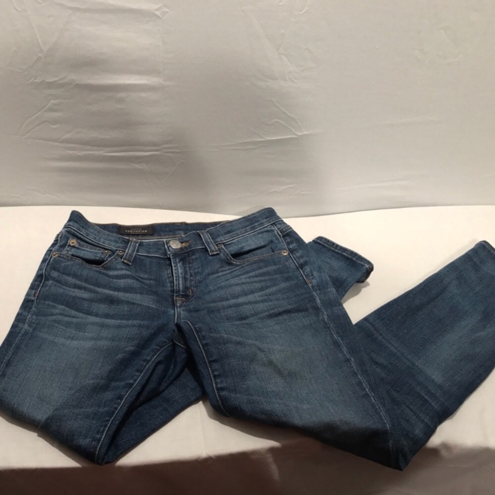 Sz 0/25 J. Crew Toothpick Jeans